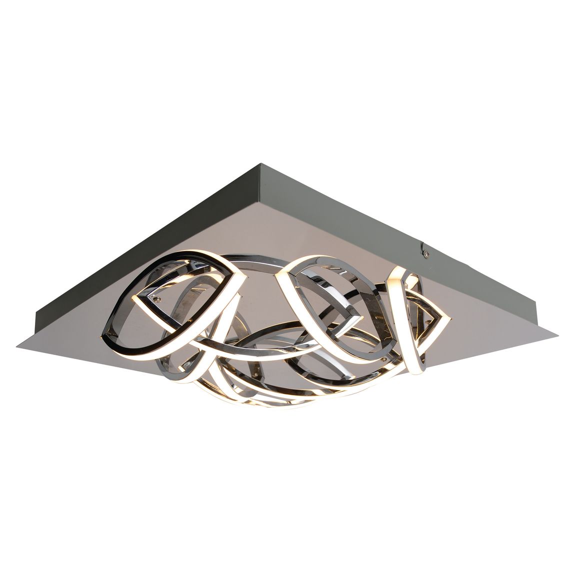 Manchester Wandleuchte LED 41x41cm Chrom - Voelpe