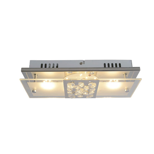 Chur Deckenleuchte LED 30x12cm Chrom - Voelpe