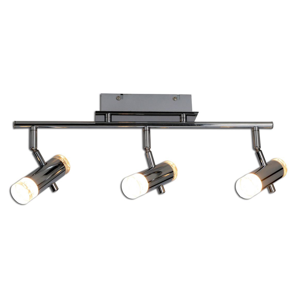 Garda Deckenleuchte LED 46x8,5cm Chrom - Voelpe