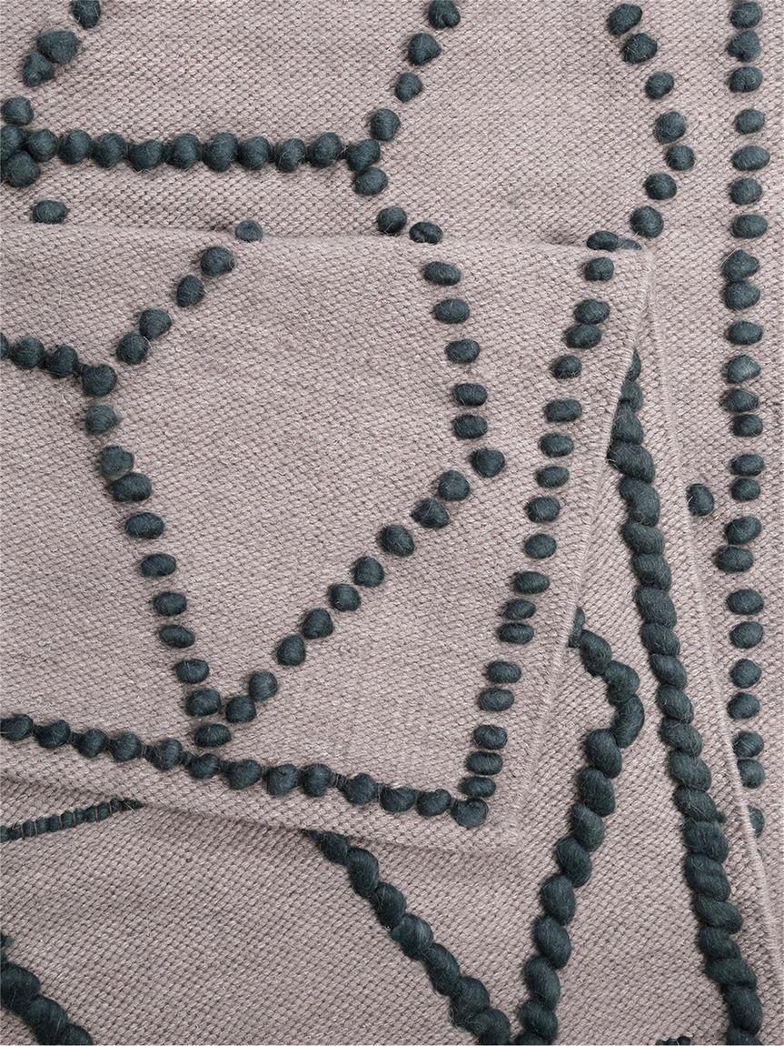 Wollteppich Fiesta 130x190 cm Beige