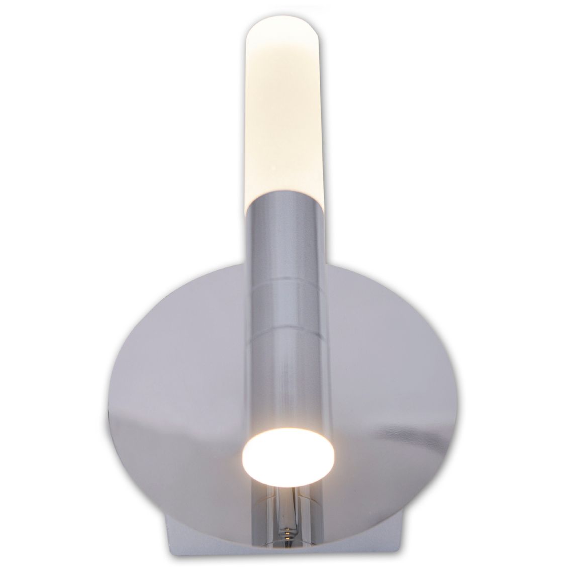 Castle Wandleuchte LED Ø13cm Chrom - Voelpe