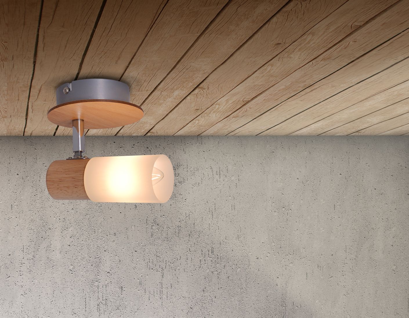 Todtnau Spot E14 13,7cm Weiß - Voelpe