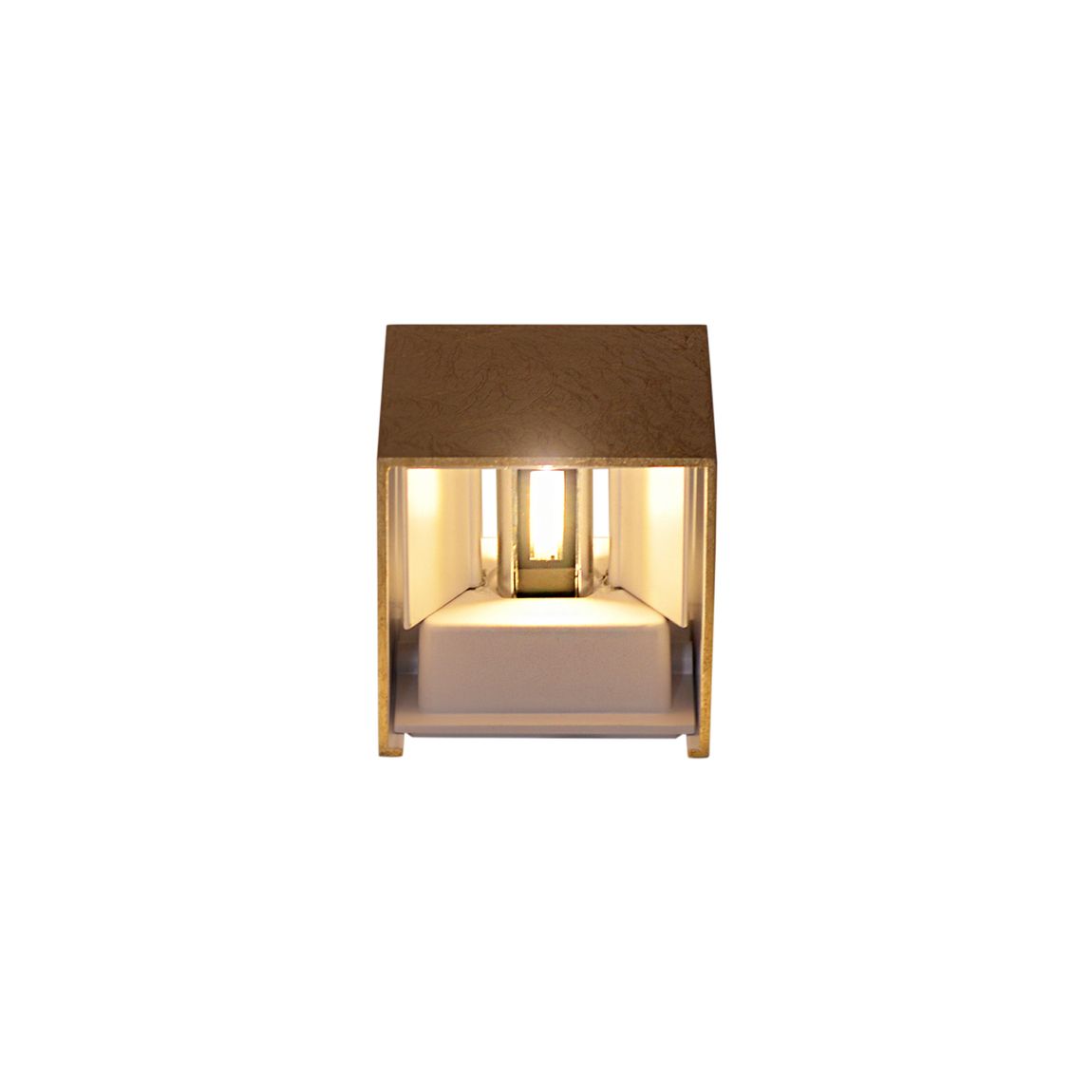 Pisa Deckenleuchte LED Ø10cm Gold - Voelpe