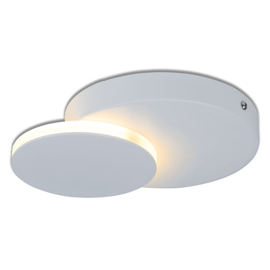 Dallas Wandleuchte LED Ø16cm Weiß - Voelpe