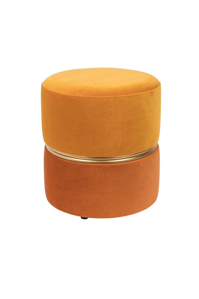 Bubbly Hocker Gelb / Orange - Voelpe