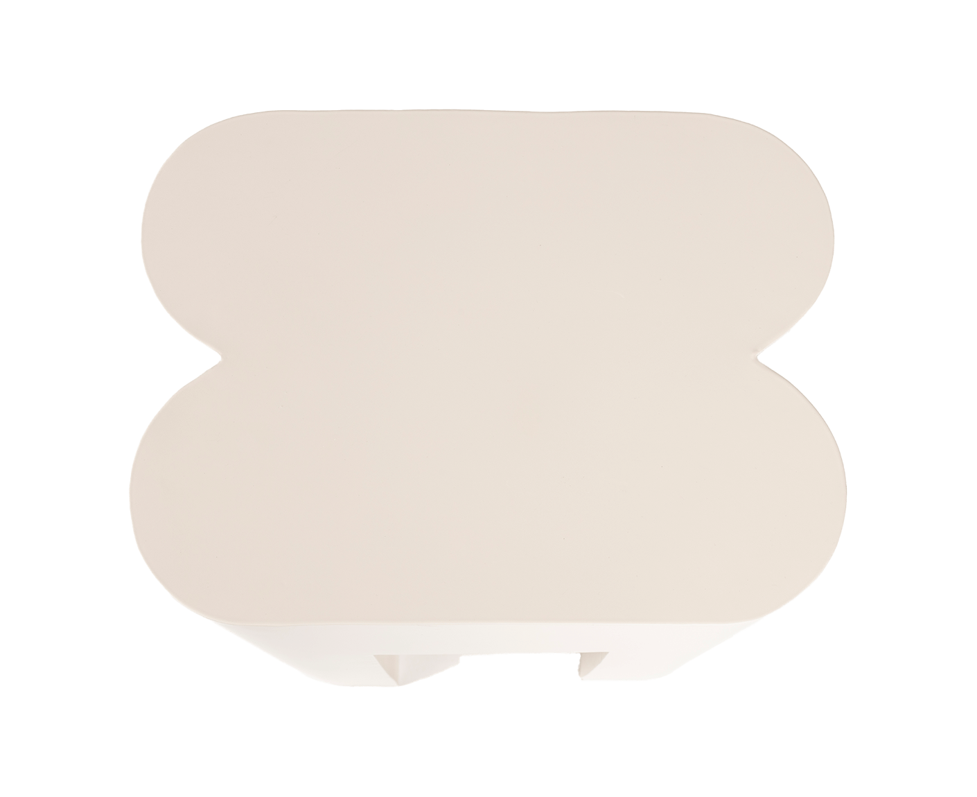 Shape Metall Hocker Beistelltisch Beige