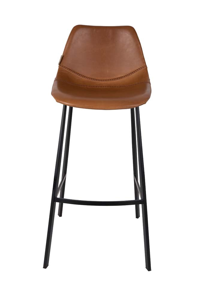 Franky 2-er Set Barhocker groß Braun