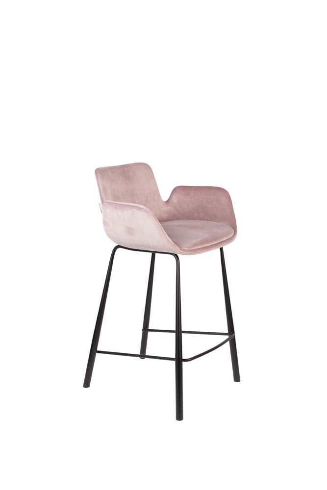 Brit 2-er Set Tresenhocker Pink