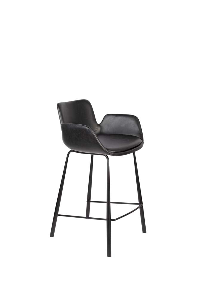Brit 2-er Set Tresenhocker Schwarz