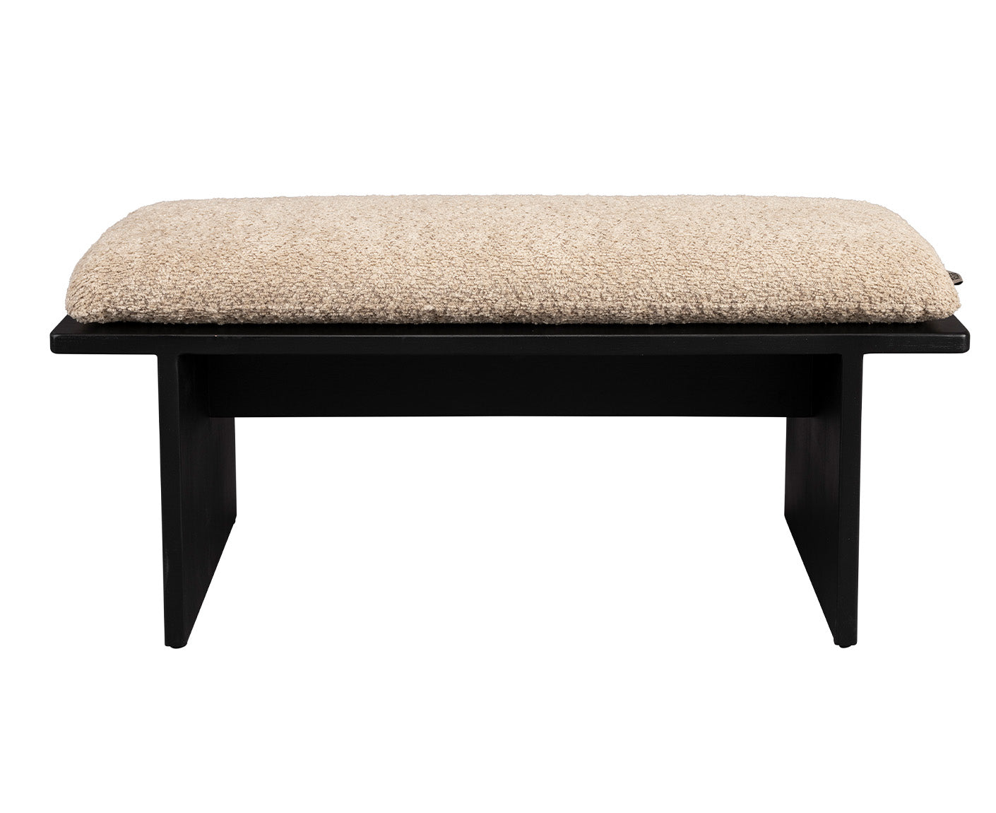 Shiho Sitzbank Braun / Bouclé