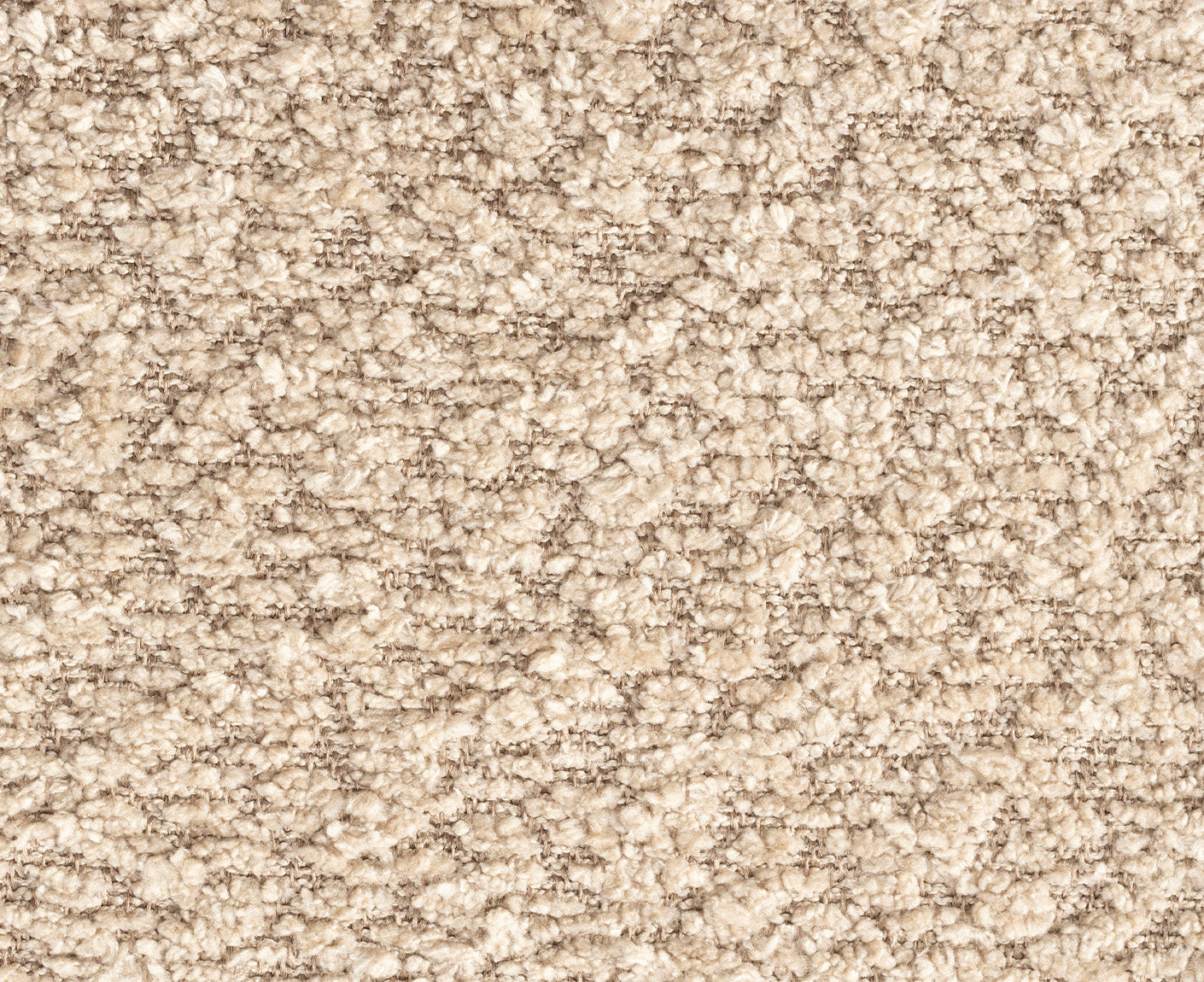 Shiho Sitzbank Braun / Bouclé