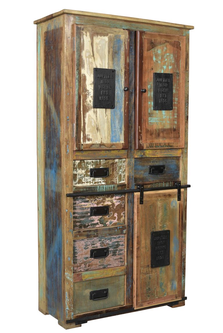 JUPITER Schrank Natur, Bunt
