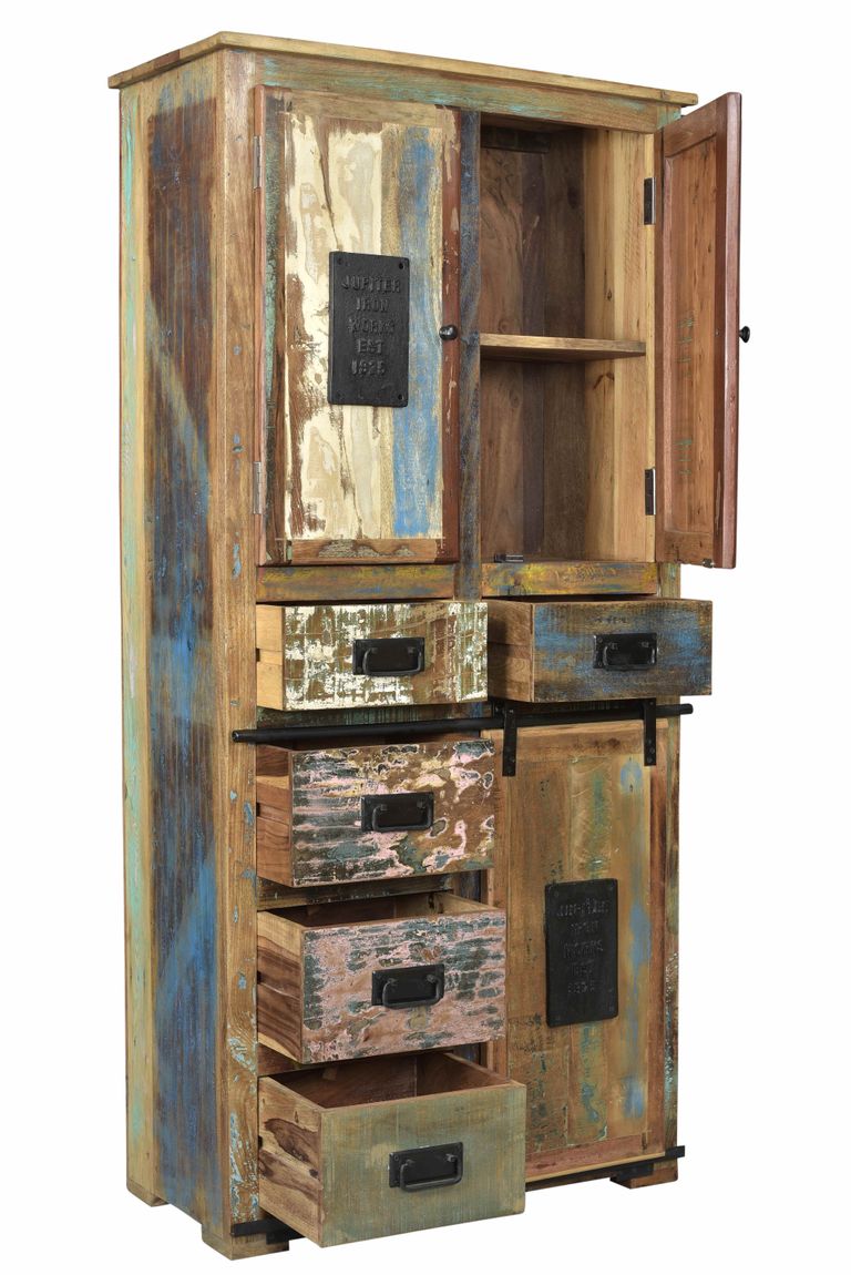 JUPITER Schrank Natur, Bunt