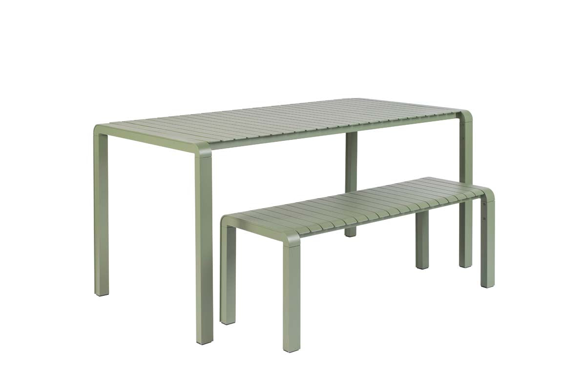 Vondel Gartenbank 130cm Grün