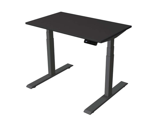Smart Office Schreibtisch, elektrisch höhenverstellbar, Anthrazit