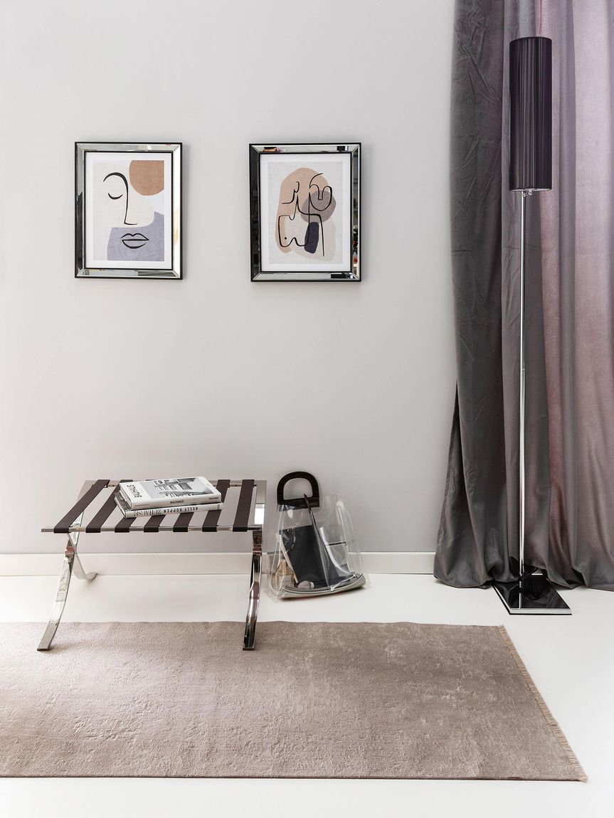 Läufer Luxor 80x300 cm Hellgrau