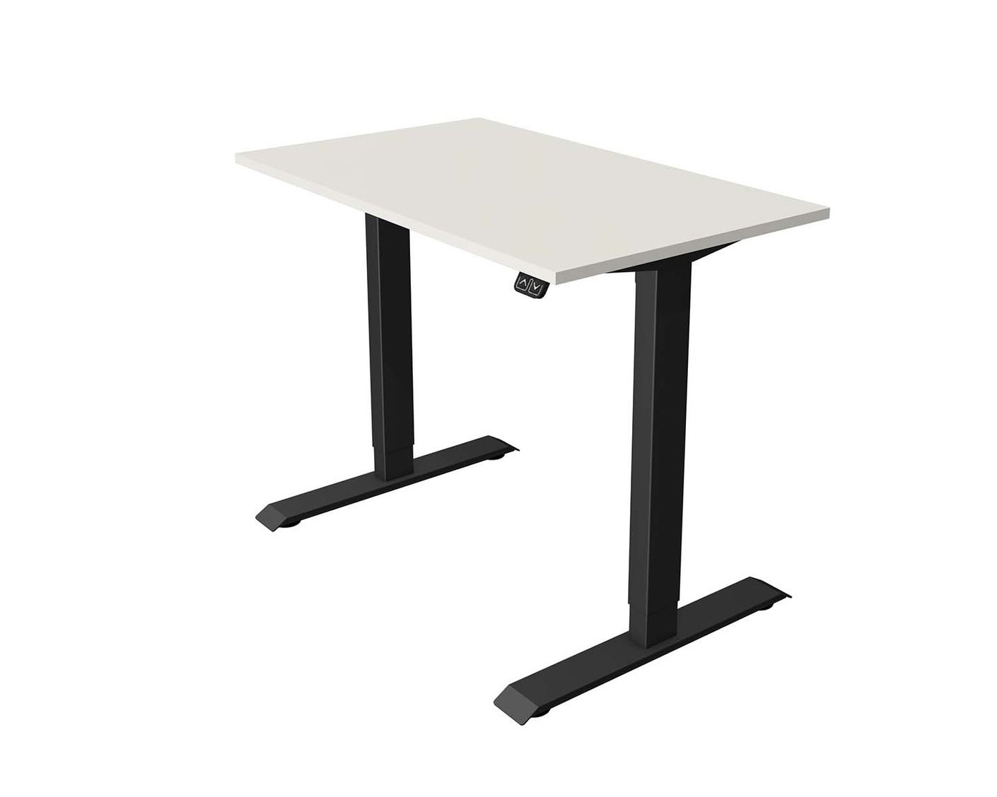 Move 1 Schreibtisch, elektrisch höhenverstellbar, Weiß / Anthrazit