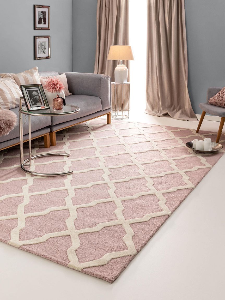 Wollteppich Windsor Rosa