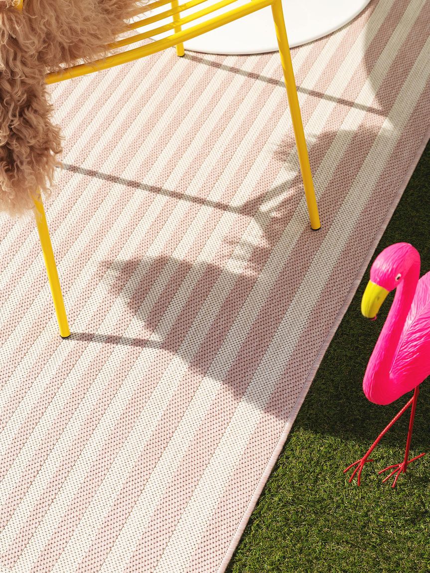 In- & Outdoor Teppich Cleo Rosa