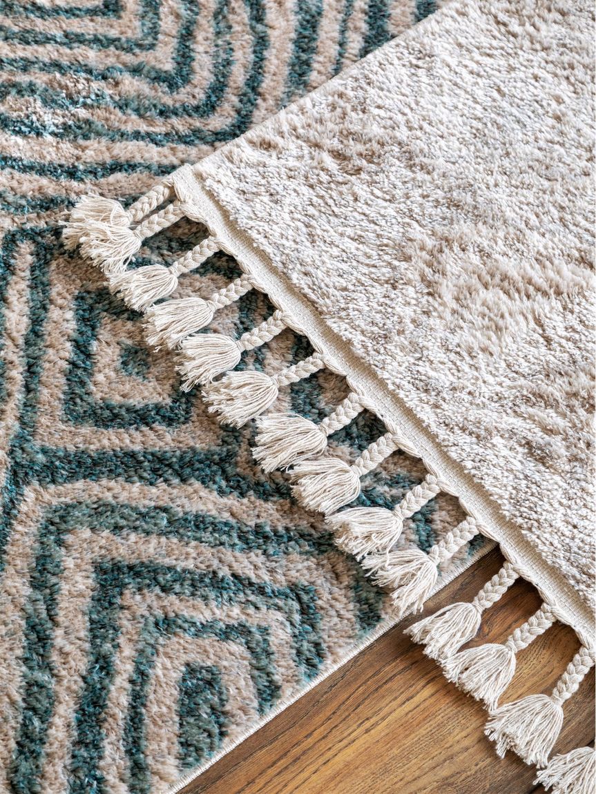 Teppich Bela Beige / Grau