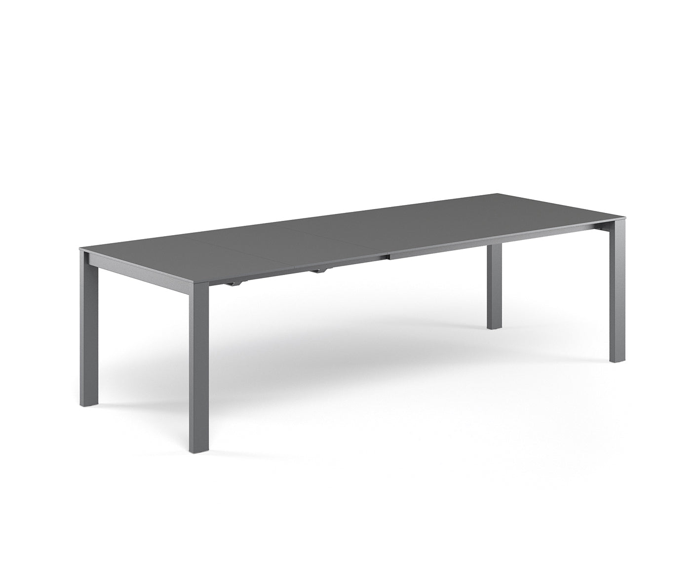 Emu Round Gartentisch 160-268x100 cm, ausziehbar