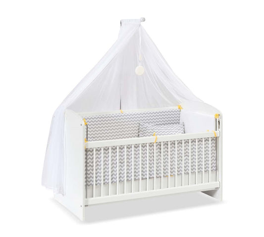 Cilek Babybett 60x120cm Weiß - Voelpe