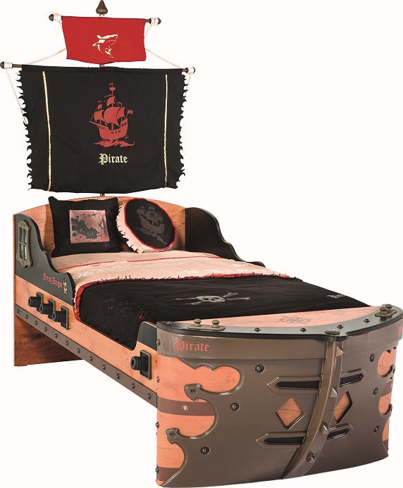 Cilek PIRATE 1 Kinderzimmer Set Komplettset Kinder Spielzimmer Piraten Braun - Voelpe