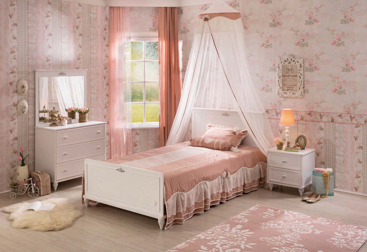 Cilek Romantica Jugendzimmer Set 6tlg. - Voelpe