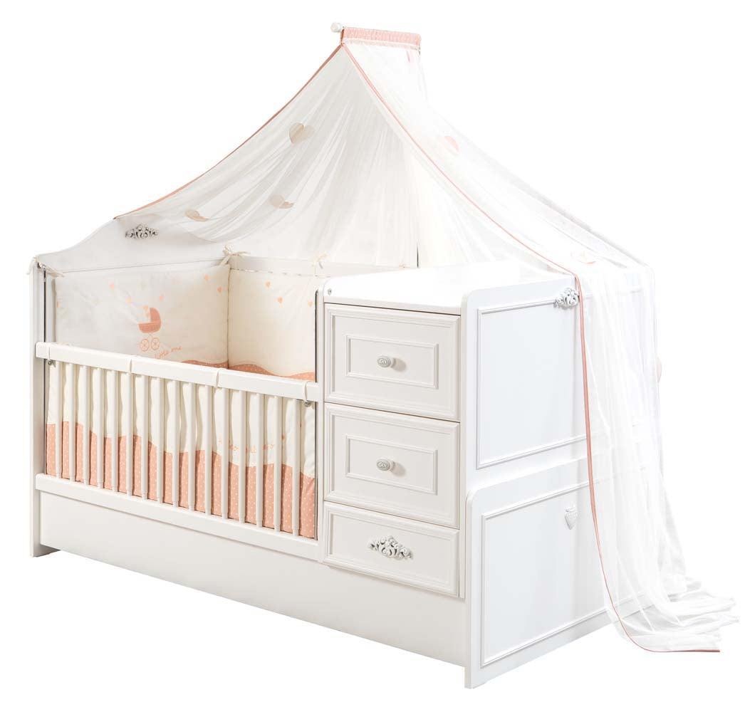 Cilek Romantica Babyzimmer 7tlg. Weiß - Voelpe