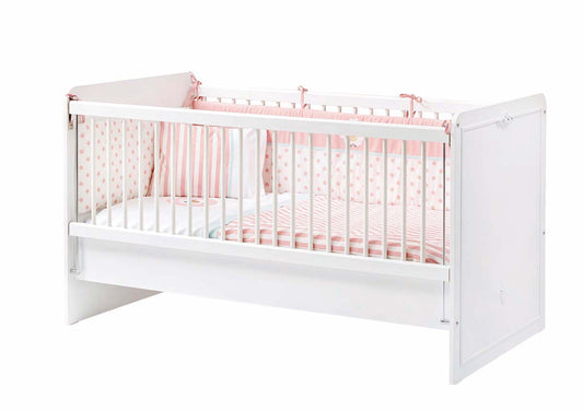 Cilek ROMANTICA BABY Babybett 70x140cm Weiß - Voelpe