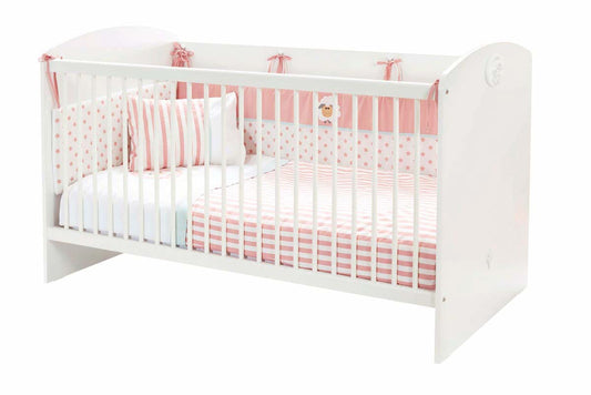 Cilek BABY COTTON Babybett 70x140cm Weiß - Voelpe