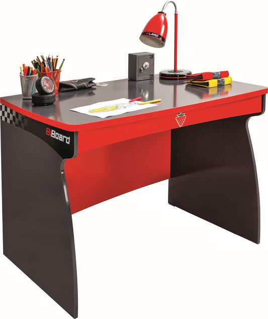 Cilek CHAMPION RACER Schreibtisch Tisch Kindertisch Grau/Rot - Voelpe