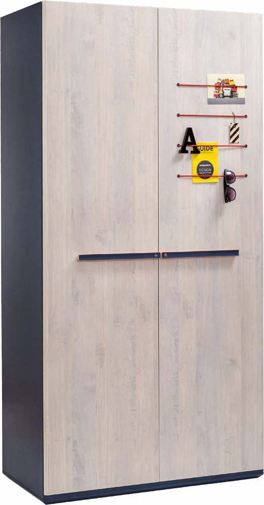 Cilek Trio  Jugendzimmer 5tlg. Blau / White Wash