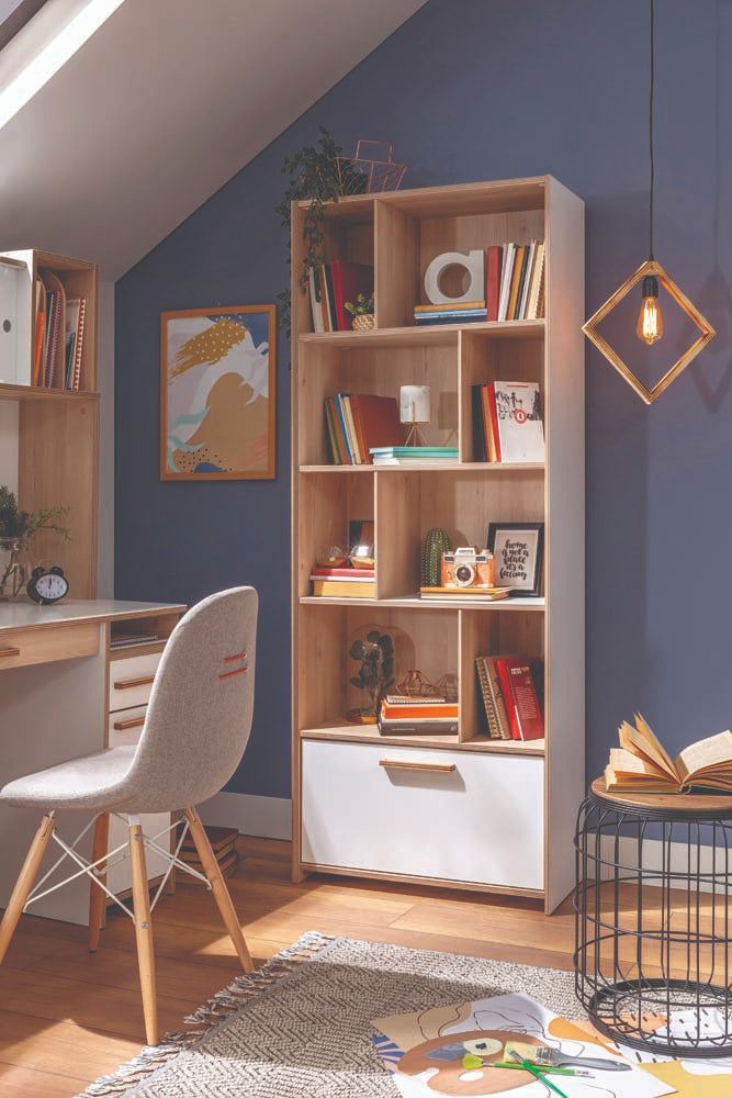 Modera Bücherregal Weiß