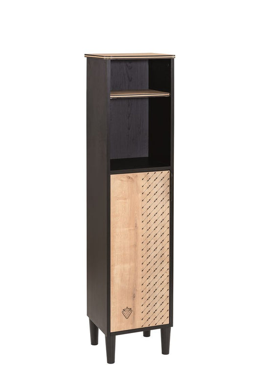 Cilek BLACK Bücherregal Schwarz / Beige