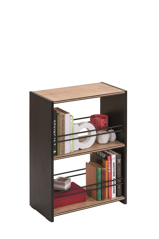 Cilek BLACK Kleiner Bücherregal Schwarz / Beige