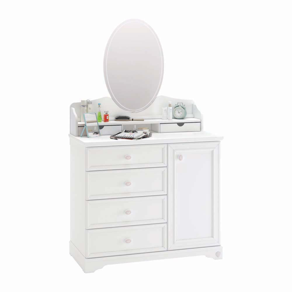 Cilek RUSTIC WHITE Kommode Anrichte Weiß