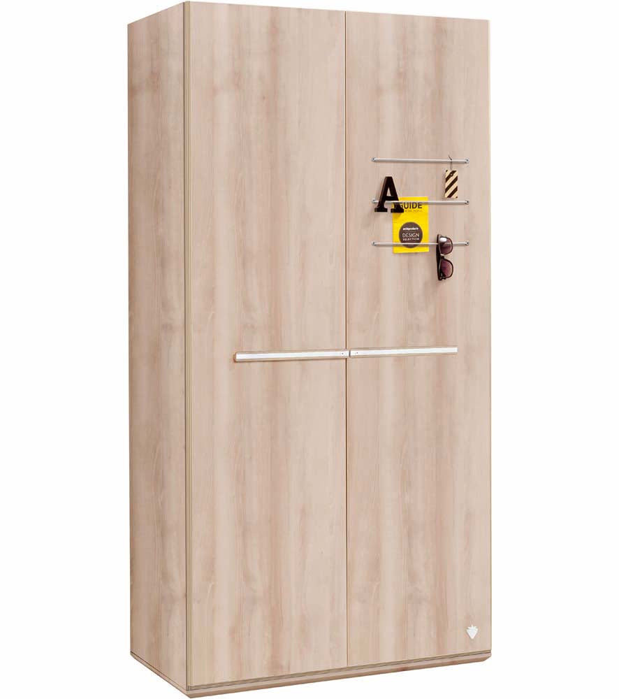 Cilek DUO Drehtürenschrank 2-trg. Braun