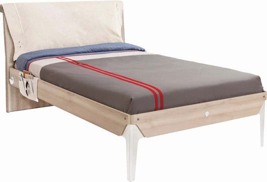 Cilek DUO Bett 120x200cm Braun - Voelpe