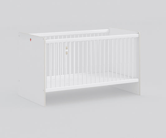 Montessori Babybett 70x140 cm Weiß