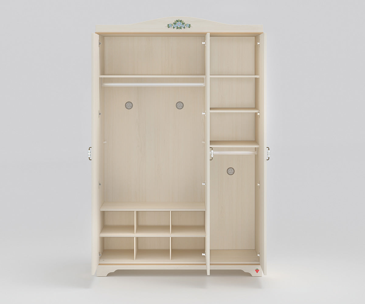 Flora Kinderzimmer Komplettset 3 Weiß