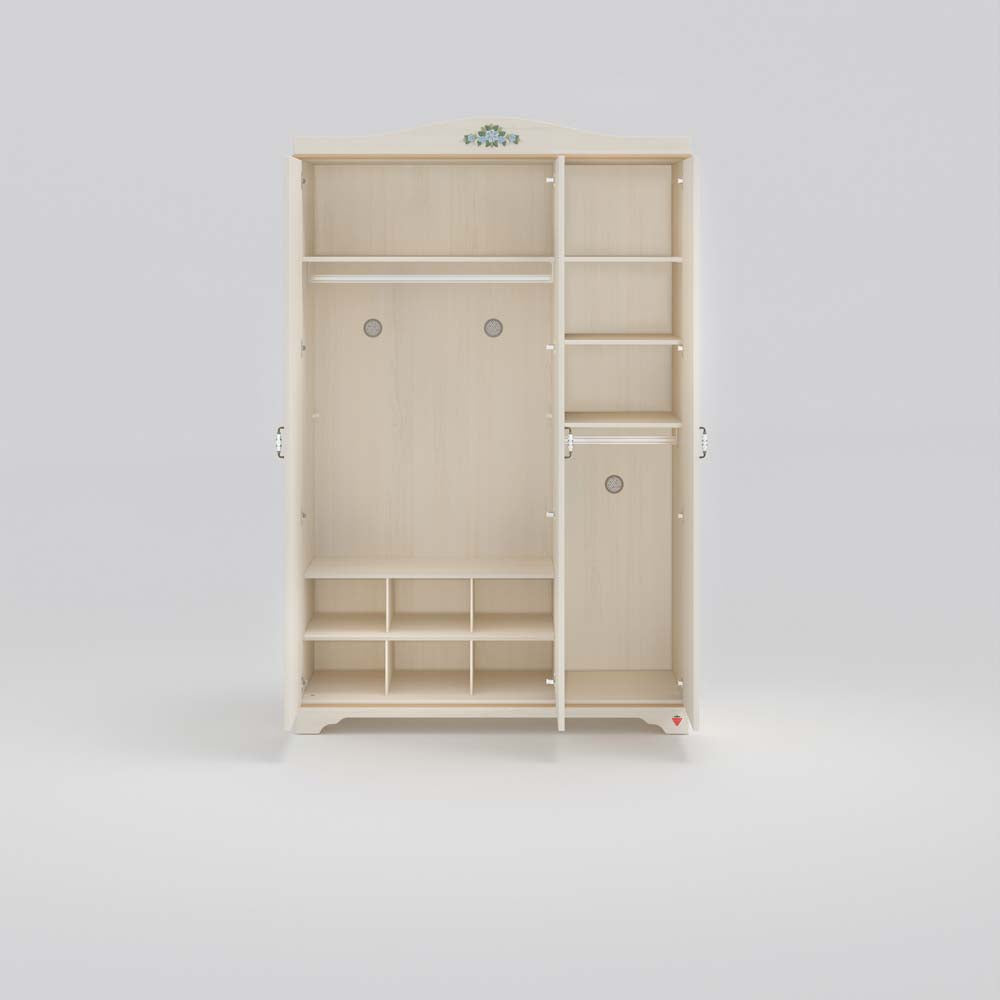 Cilek FLORA Kleiderschrank Kinderkleiderschrank Schrank Birke hell