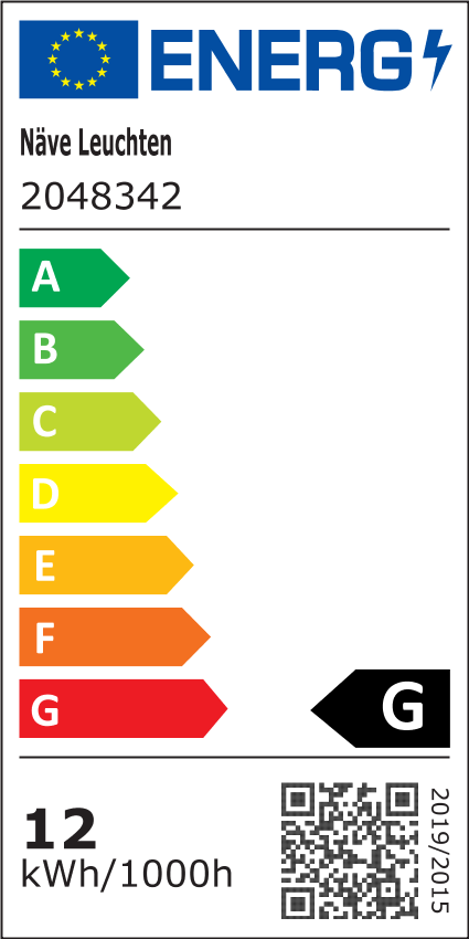 Loop Line Stehleuchte LED 120x25cm Chrom - Voelpe