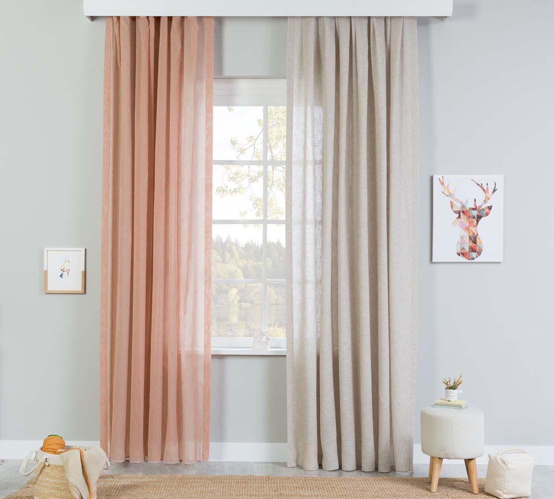 Cilek DRESSY Gardine 210x260cm Hellrosa