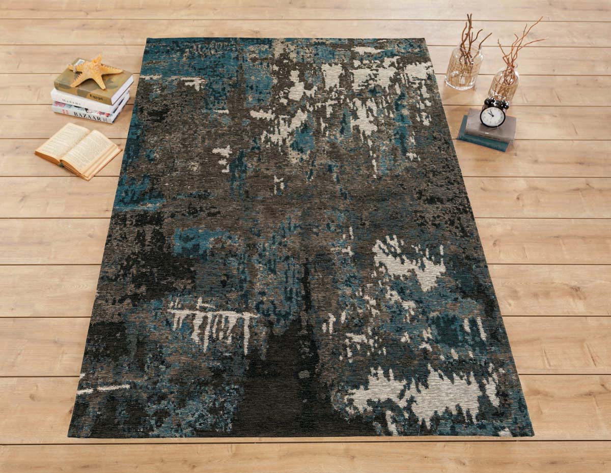 Cilek COOL Teppich 135x200cm Blau / Gemustert