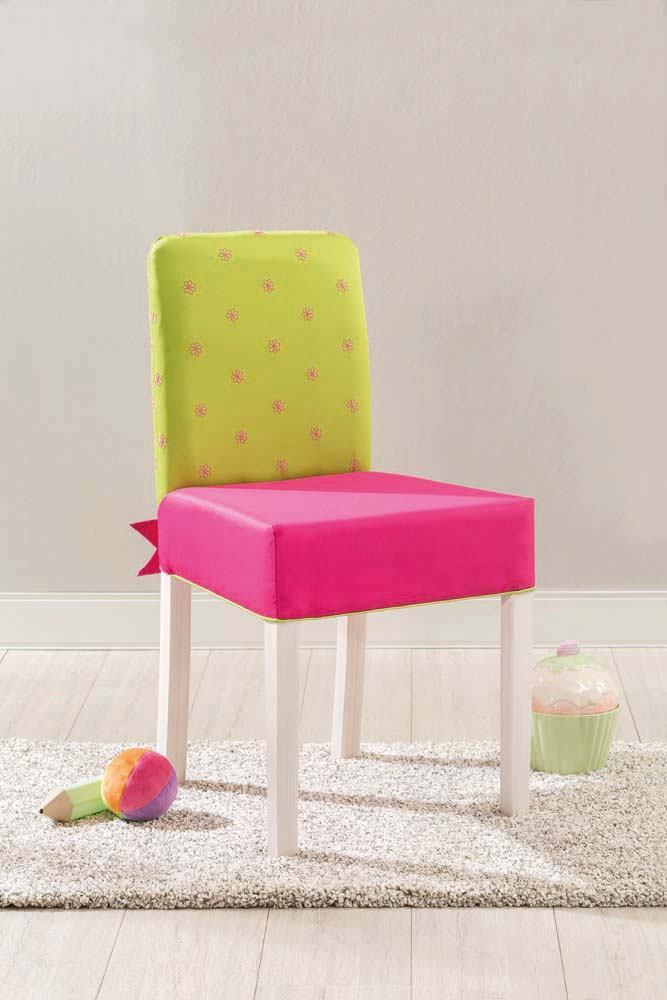 Cilek SUMMER Stuhl / Kinderstuhl Gelb / Pink