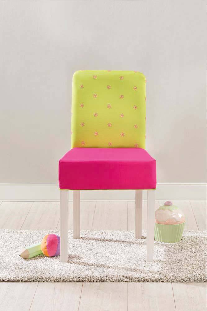 Cilek SUMMER Stuhl / Kinderstuhl Gelb / Pink