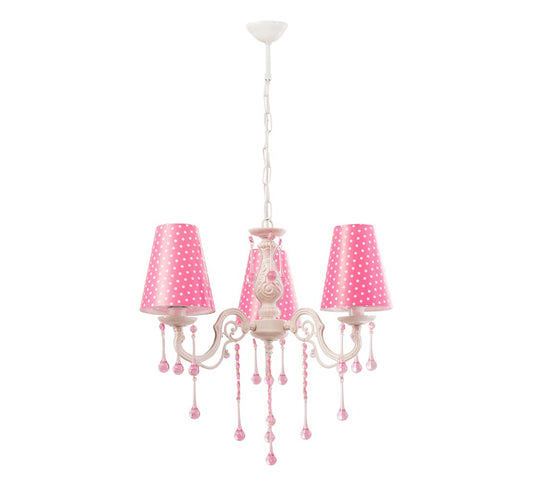 Cilek DOTTY Deckenlampe Rosa / Weiß