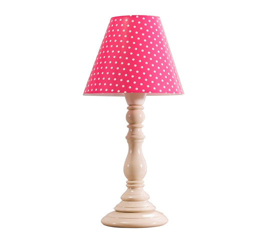 Cilek DOTTY Tischlampe Weiß / Pink - Voelpe