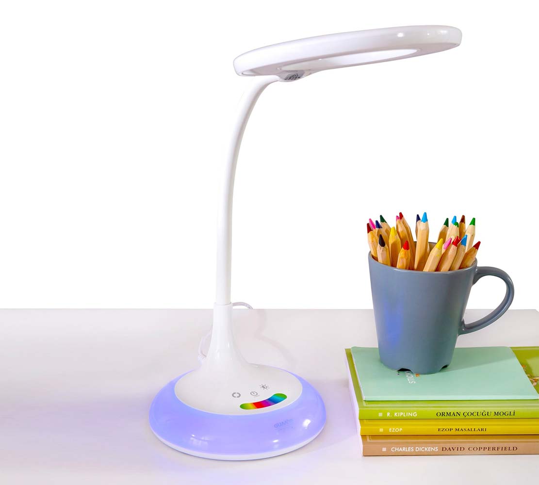 Cilek RAINBOW LED-Lampe Weiß - Voelpe